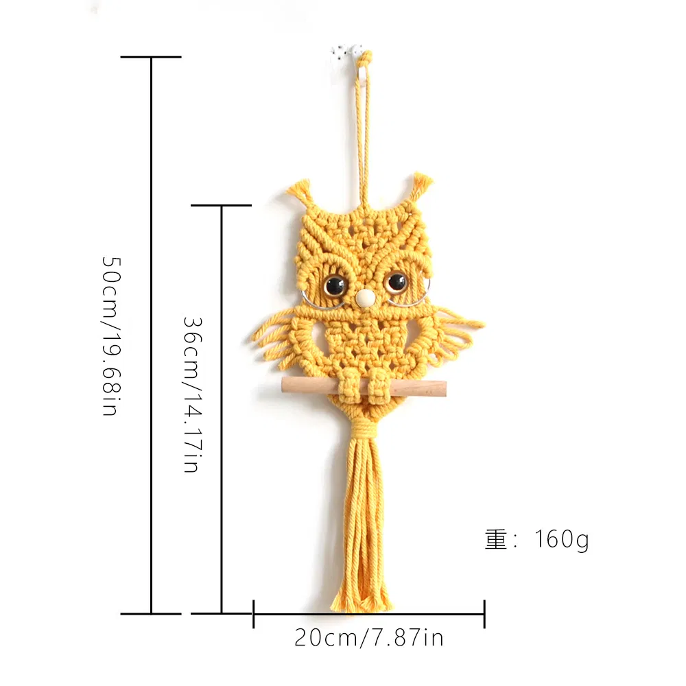 Owl Macrame 12