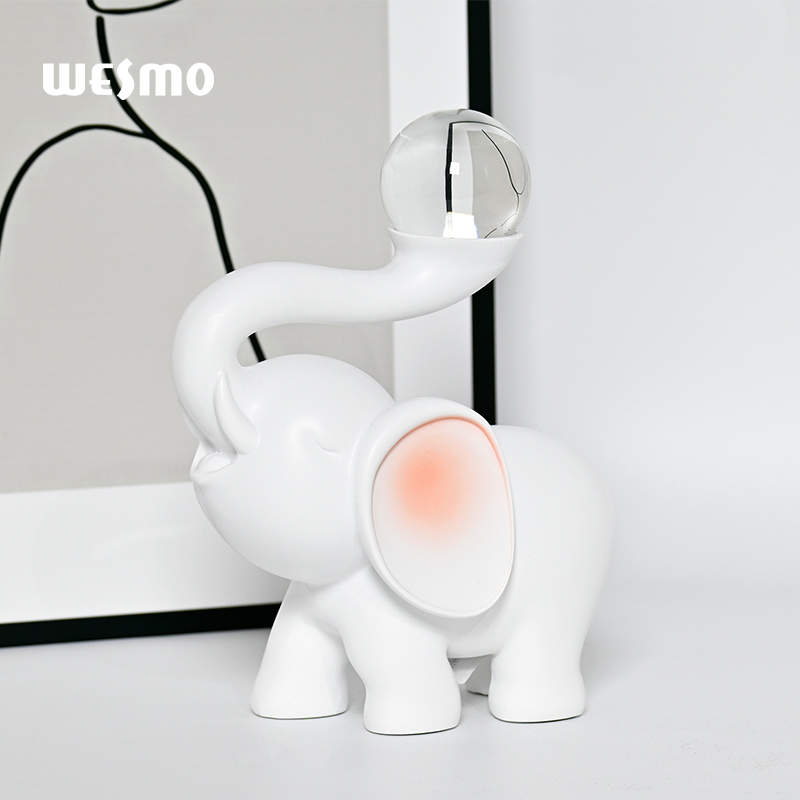 Creative Animal Elephant Sculpture Tabletop Decoration Home Decorative Objects Ornament