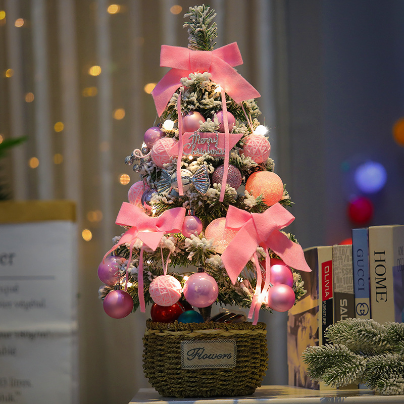 60cm Mini Christmas Tree Christmas Desktop Decoration Gifts Christmas Desktop Decorations