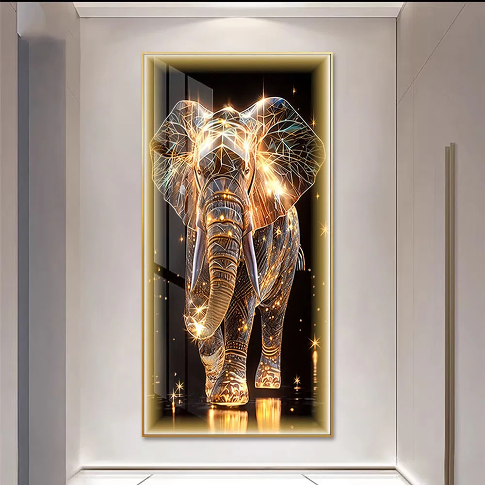 Exquisite Crystal Wall Art for Elegant Diamond Canvas Art