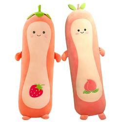 Competitive Price Decorative Cute Kids Plush Peach Shape Toys Pillow