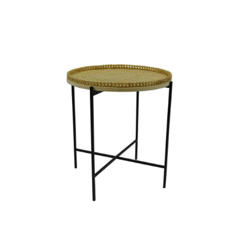 Living Room Rattan Corner Table