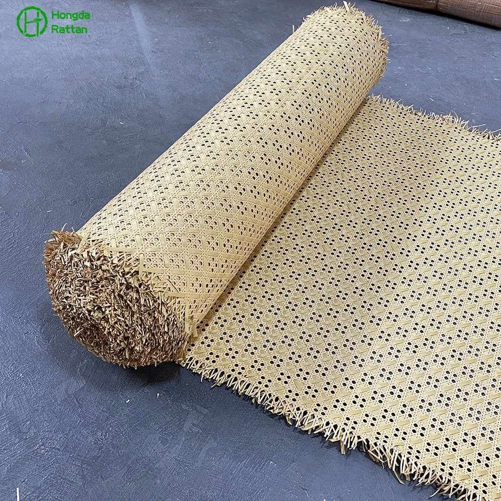 New Design Plastic Weather-Resistant Mixed Rattan Open Mesh Wood Color