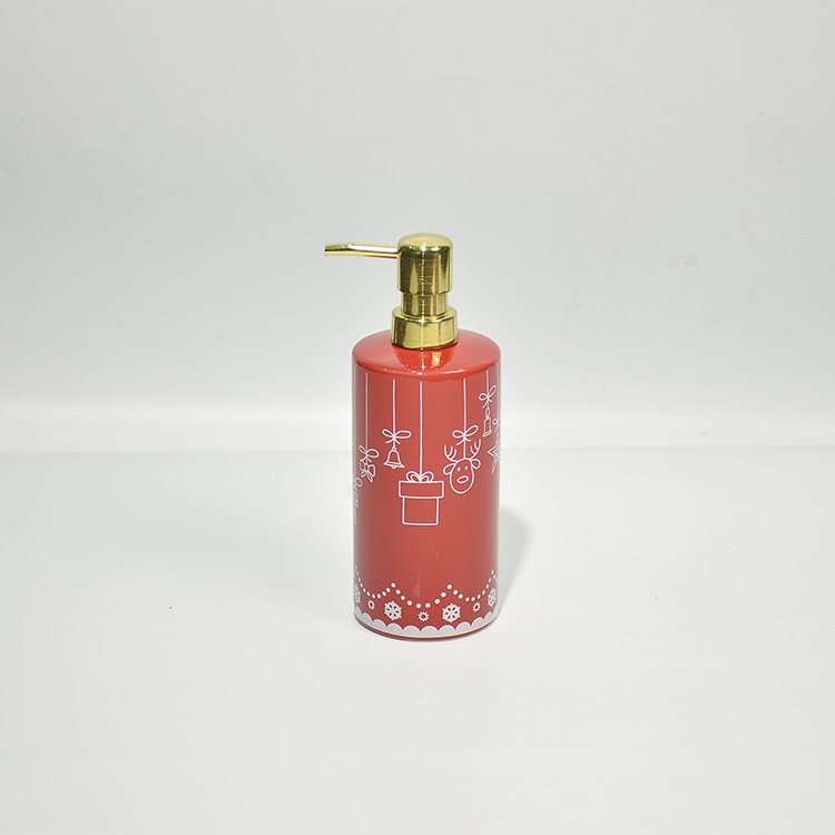 Wholesale Luxury Bath Ceramic 4 Pieces Set Accessory Soap Liquid Bottle Hand Dispenser Bathroom Accessories Set Decor