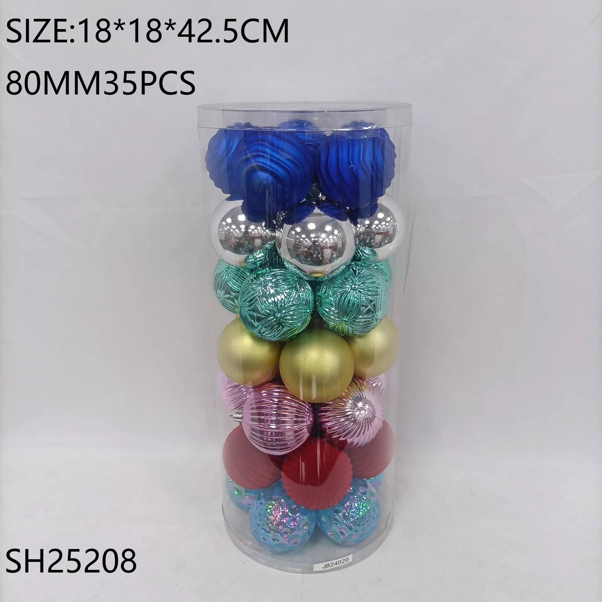 Plastic Christmas Baubles