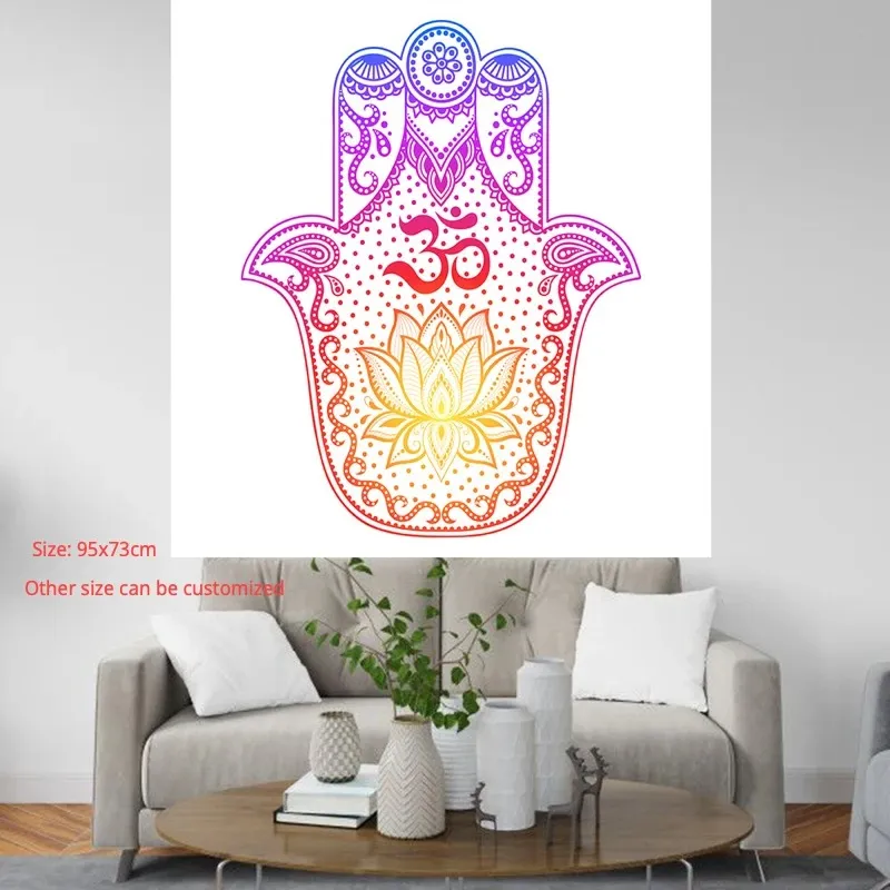 Jewish Blessing Palm Tapestry