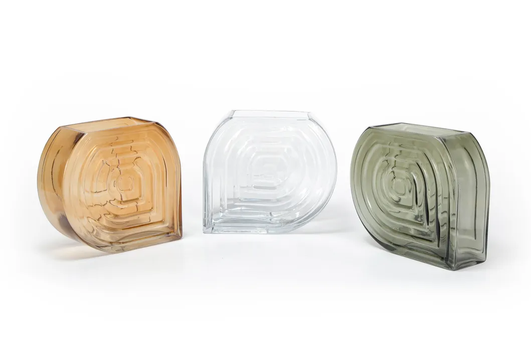 Hand Blown Decorative Glass Vase