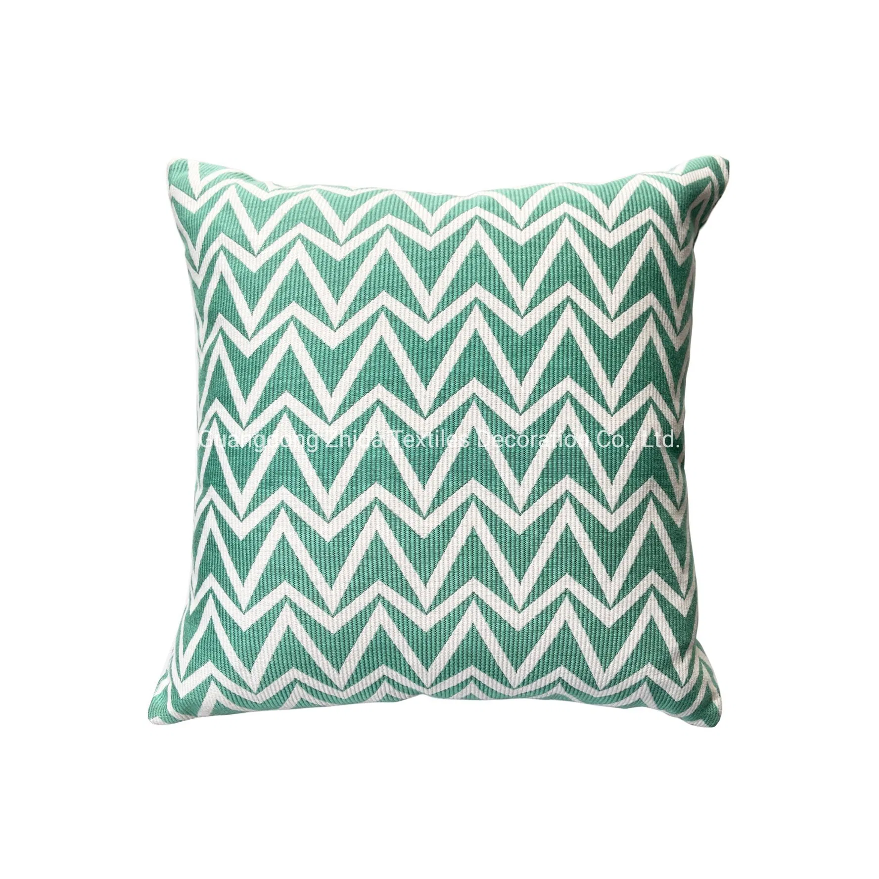 18 Inch Jacquard Fabric Weaving Polyester Insert Decorative Pillow Almofada