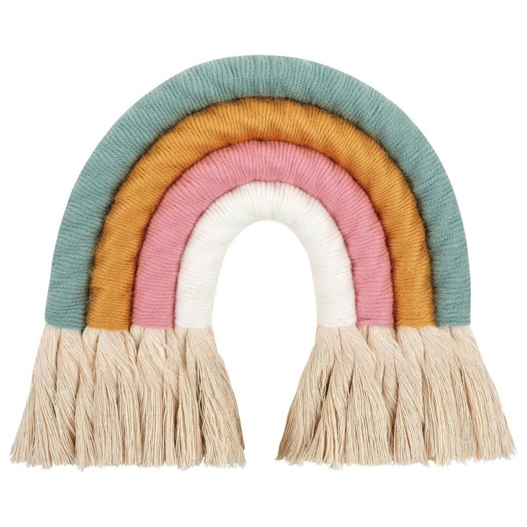 Macrame Rainbow Wall Hanging Decorations