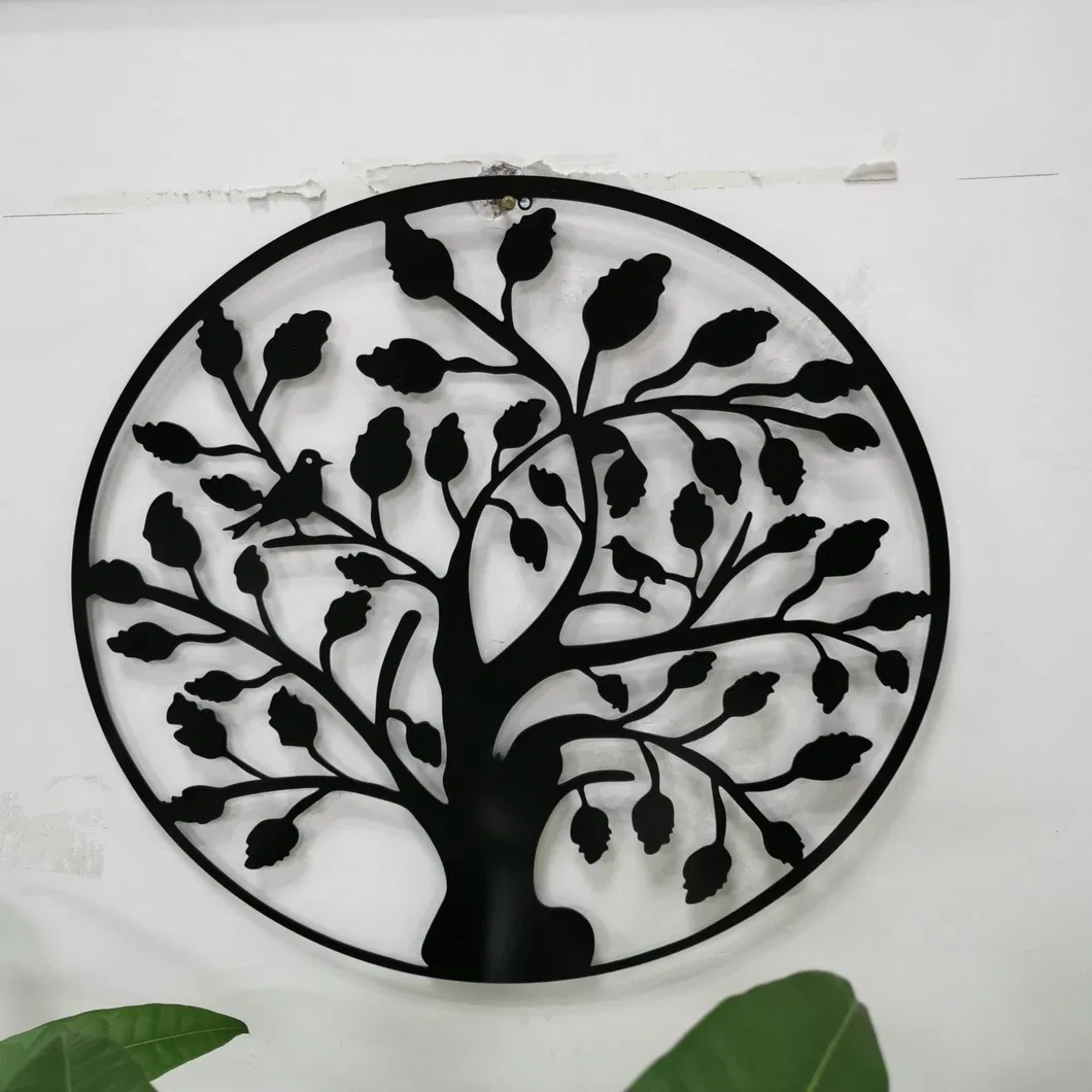 Laser Cut Metal Tree Wall Art