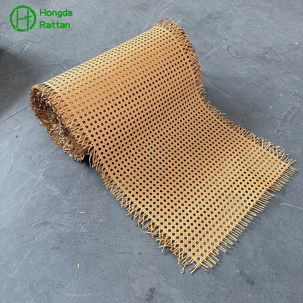 Premium Hexagonal Plastic Rattan Webbing Roll for Rattan Furniture