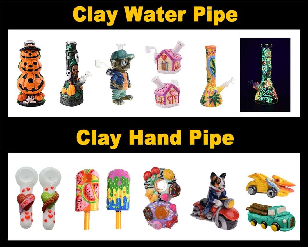 Clay Glass Smoking Accessories