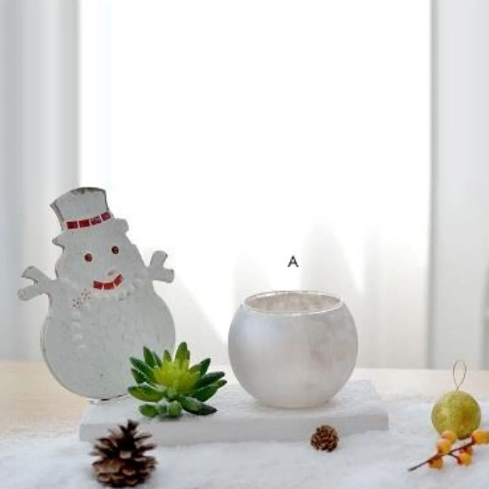 Nordic Style Creative Glass Candle Holder Ornaments Home Decoration