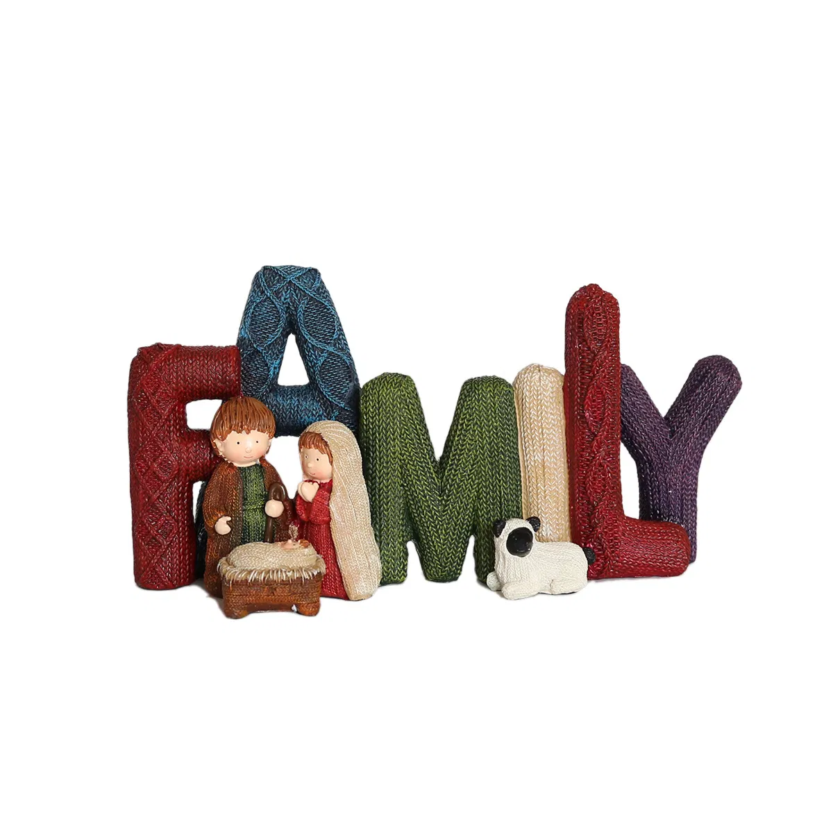 English Letters Ornaments Love / Family Home Desktop Mounted Ornaments Holiday Gifts