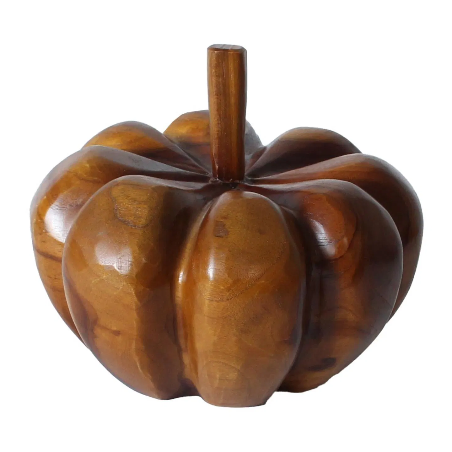 Handcrafted Wooden Pumpkin Decor Artisan Carved for Fall &amp; Home Accents