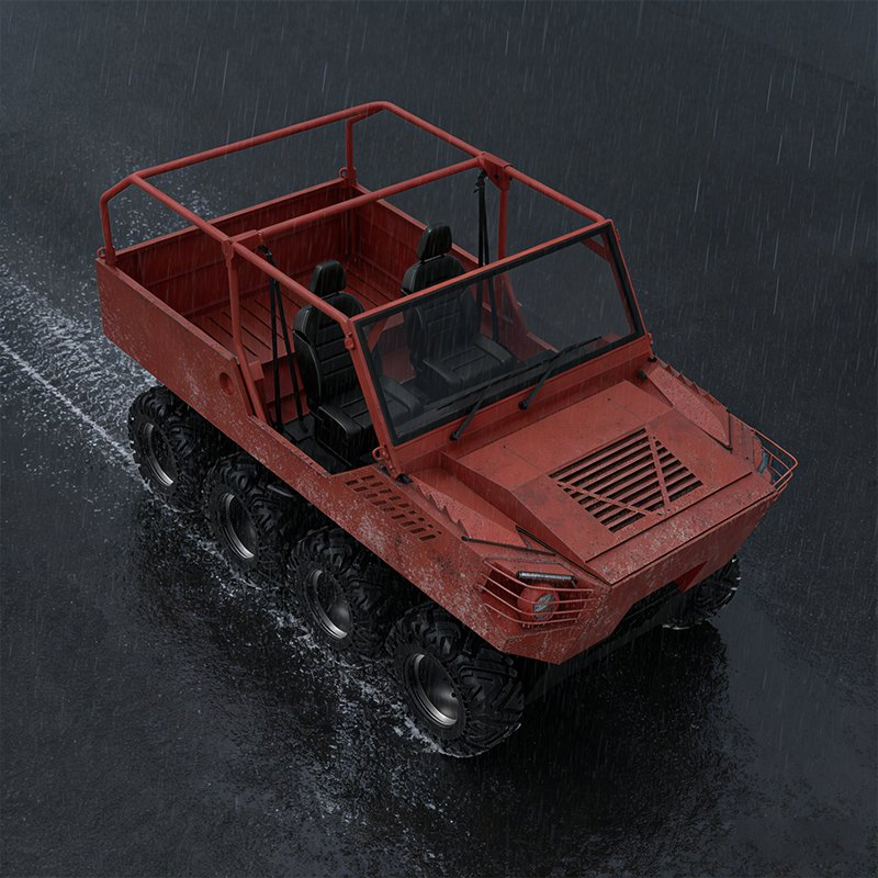 Amphibious Rescue Vehicle for Seasonal Flood Operations
