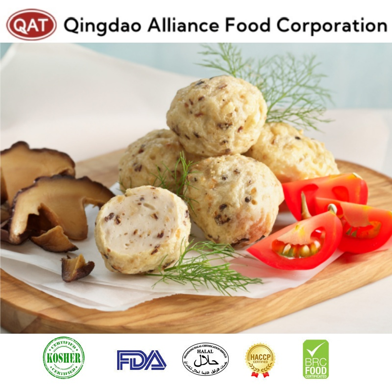 Gourmet Shiitake Mushroom Meatballs - Unique Seasonal Taste