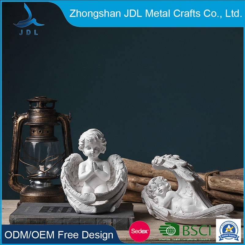 Redeco Modern Art Gift Creative Decoration Ceramic Crafts Elephant Sculpture for Home Decor Block Polyurethane Foam Carving