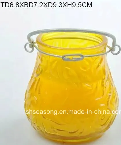 Glass Candle Holder 1