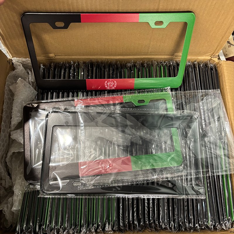 High Quality Central Asia Plate Frame Luxury Car Accessory