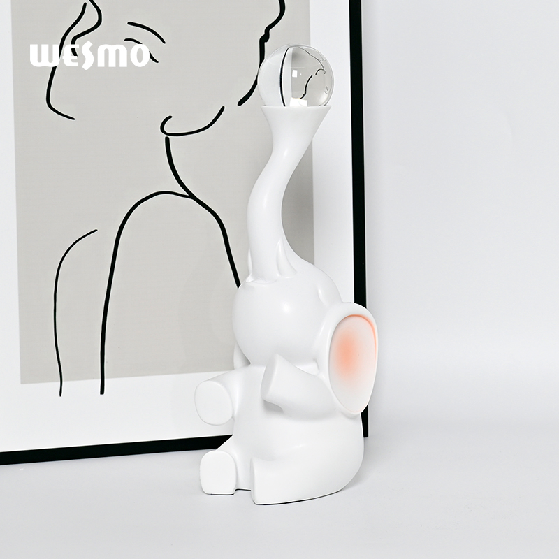 Creative Animal Elephant Sculpture Tabletop Decoration Home Decorative Objects Ornament