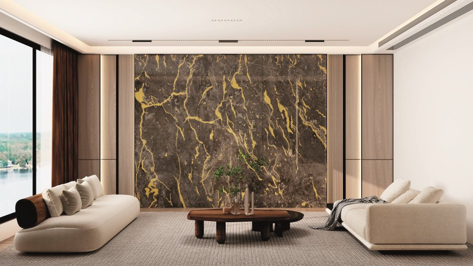 Stunning 3D Gilded Marble Patterns for Modern Home Decor