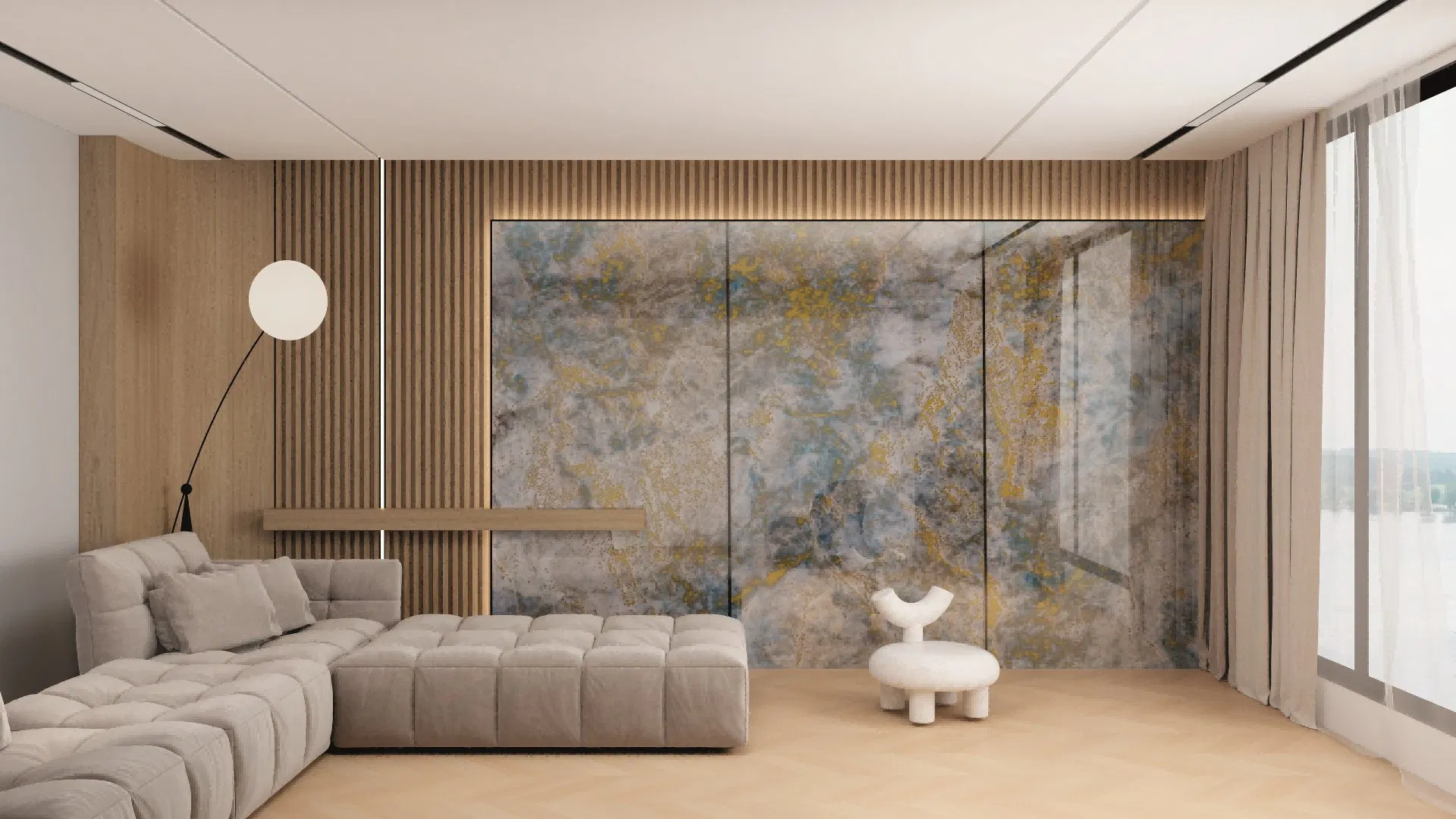 Stunning 3D Gilded Marble Patterns for Modern Home Decor