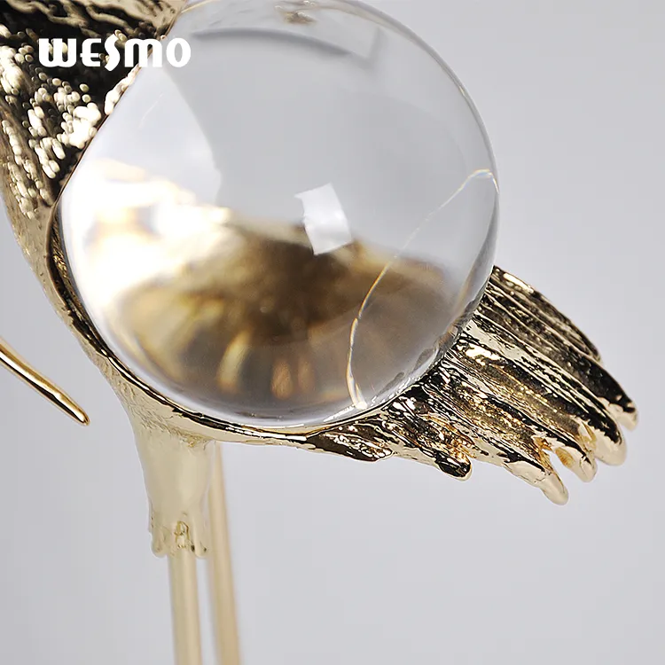 Resin Crafts Crane Ornament View