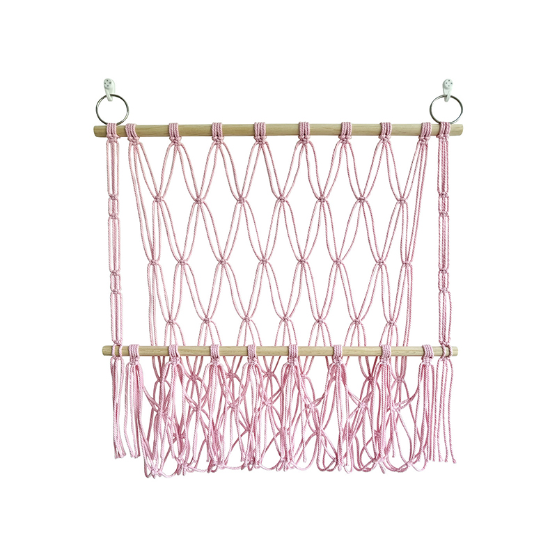 Animal Storage Stuffed Macrame Toy Hammock Toy Storage Wall Hanging Nursery Decor