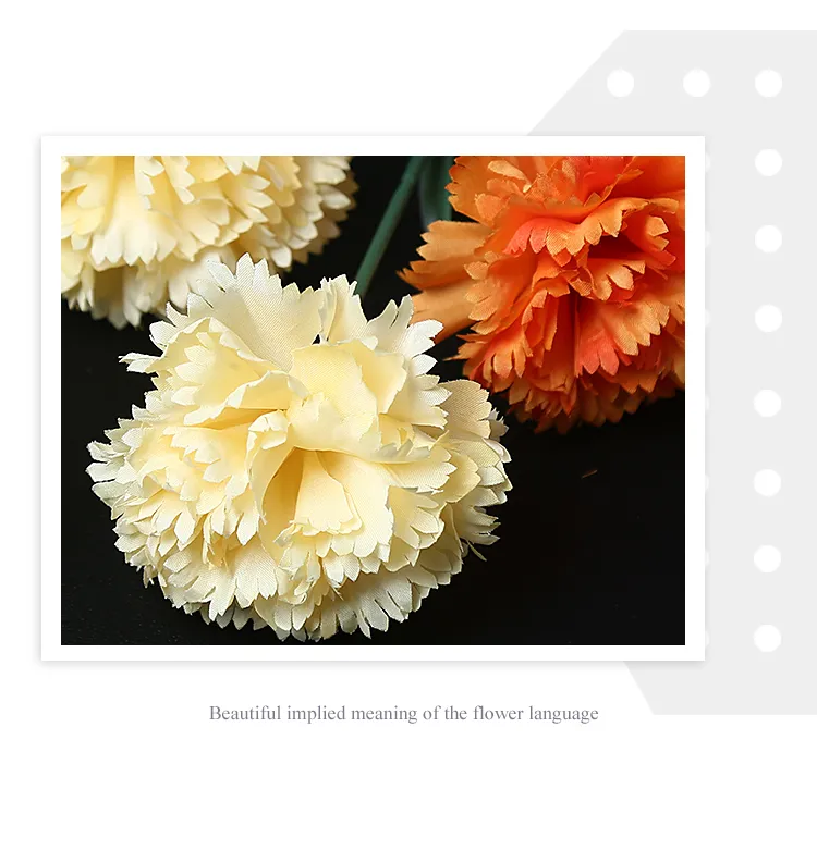 Artificial Carnation Detail 6