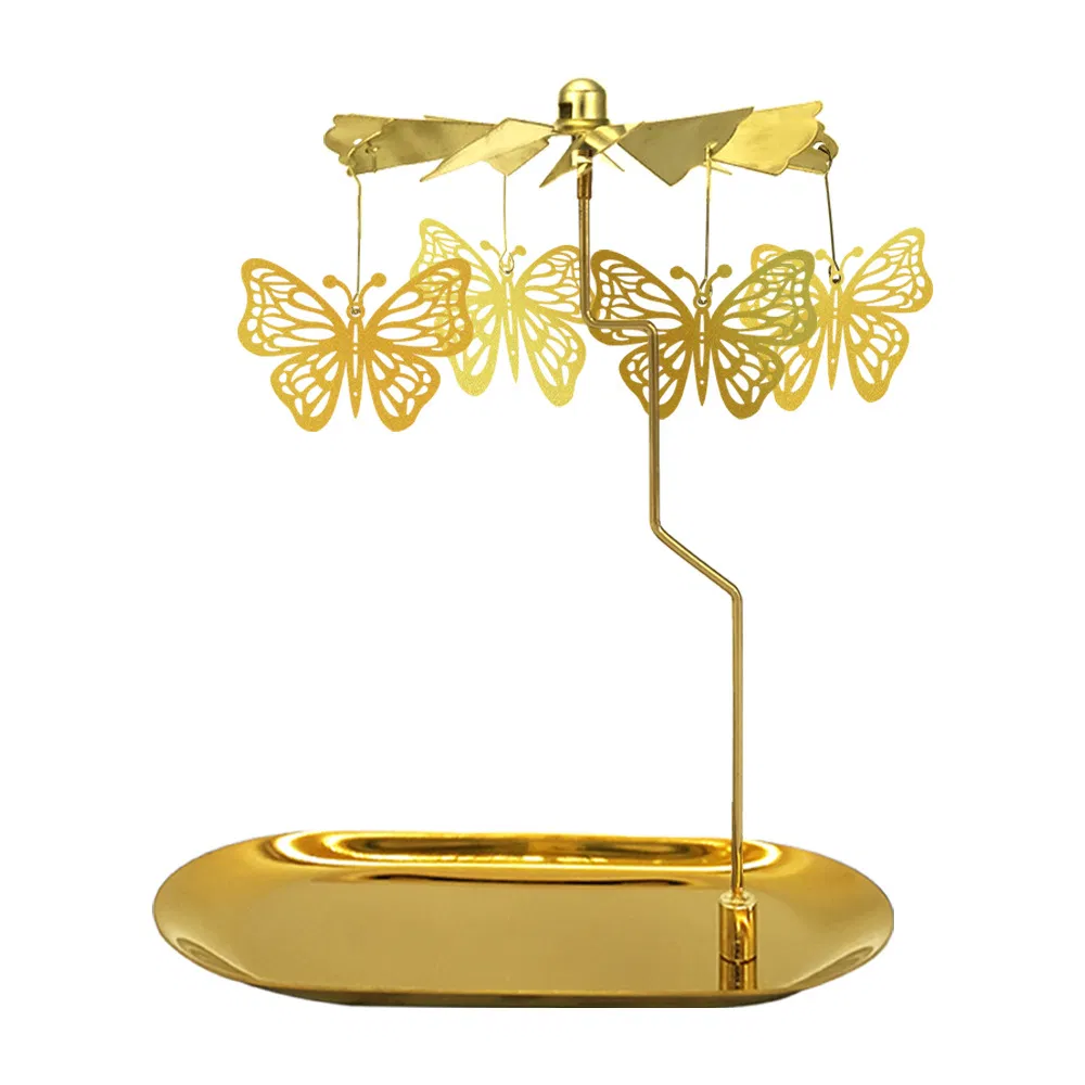 Rotating Metal Candle Holder 5