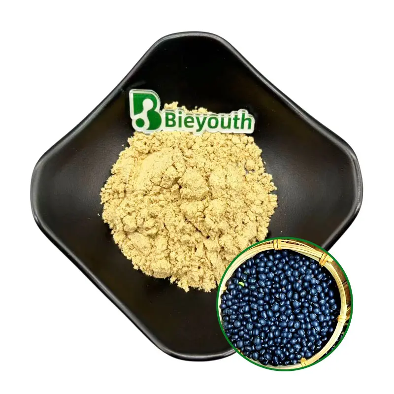 OEM Black Bean Powder ：Factory Supply Pure Black Bean Powder Organic Edible Powder Manufacturers, Factories