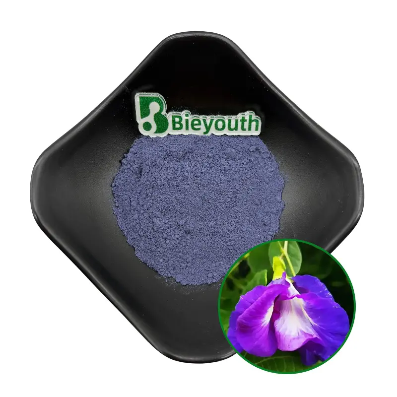 OEM Butterfly Pea Flower ：Bulk Supply 99% Butterfly Pea Flower Powder Food Grade Natural Colorant Manufacturer, Supplier