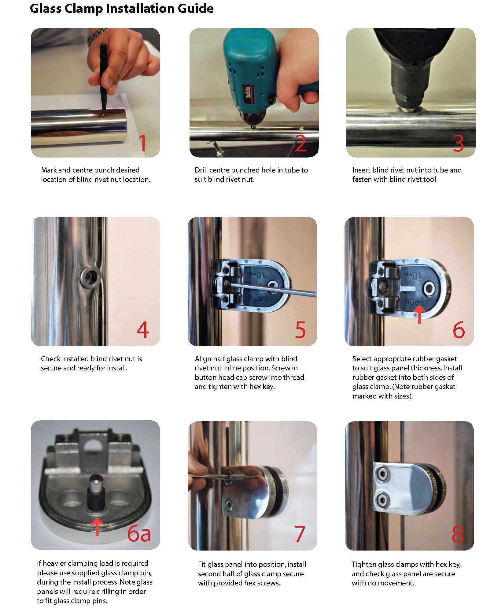 Balustrade Installation Instructions