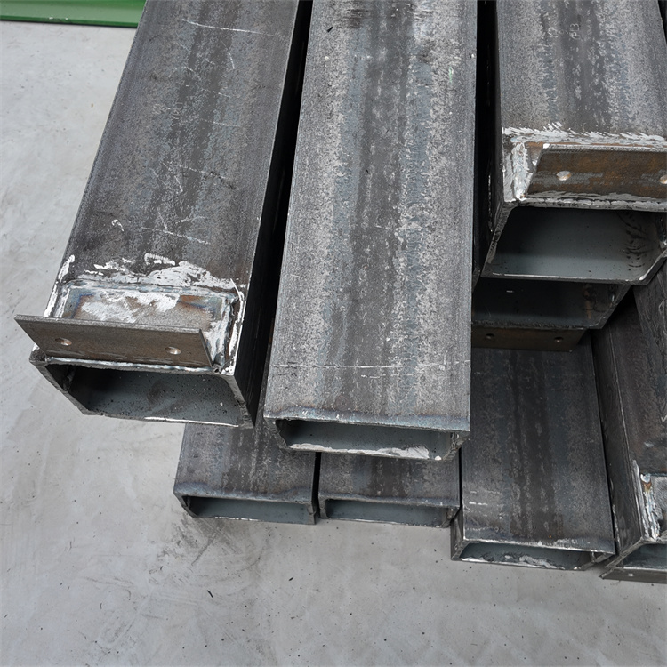 Steel Structure Components for Construction Use H Beam Angle bar and C Purlin with Welding Drilling Service