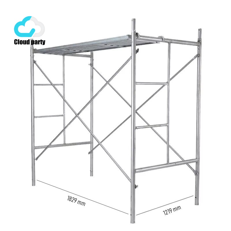 Sed Scaffolding for Sale H Frame Scaffolding for High-rise Building Andamios Para Construction Scaffolding Material