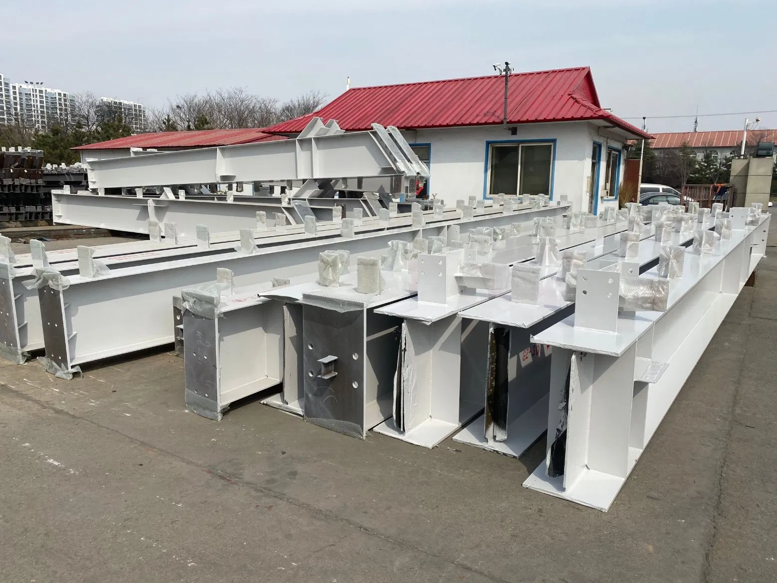 Chinese Standard Column and Beam for Steel Frame Structural Warehouse