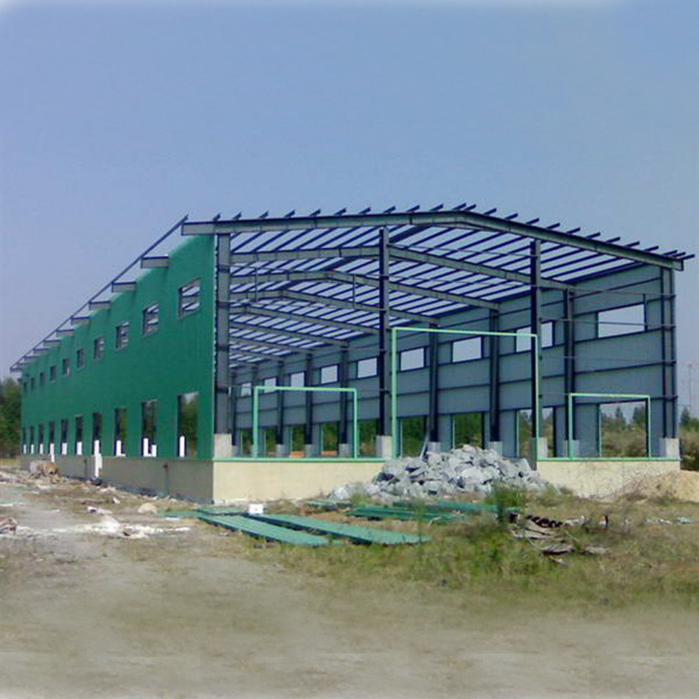 Modern design prefabricated structural steel warehouse structural steel beams and column light steel structure