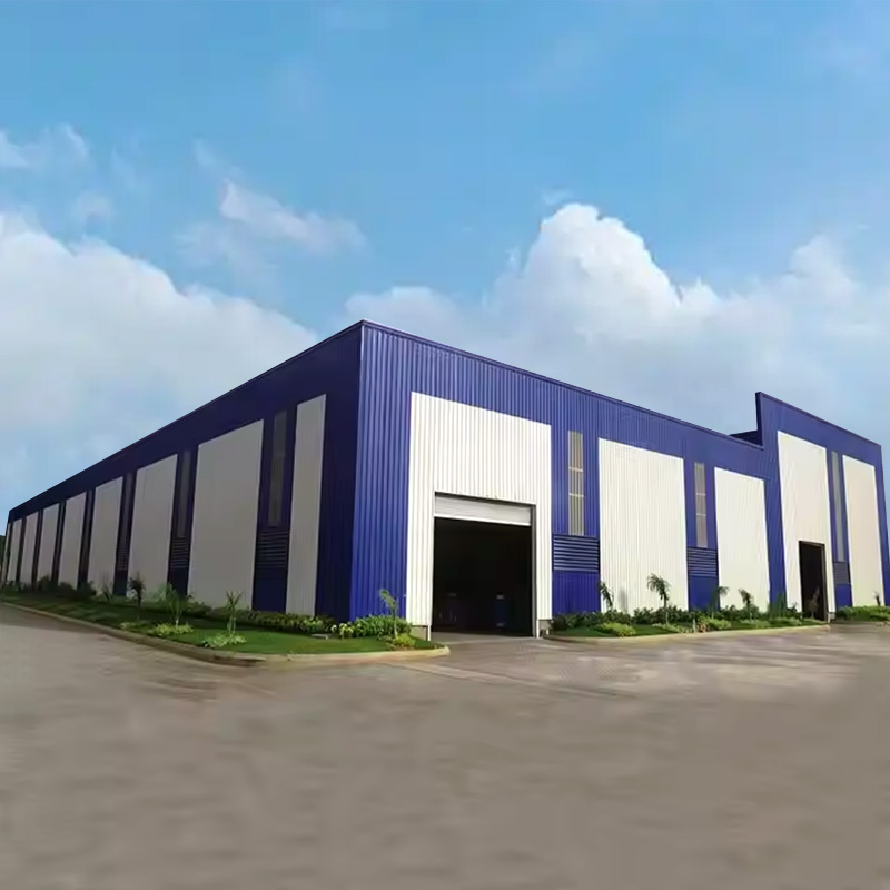 Custom Size Modular Steel Warehouse Wind/Seismic Resistant Bolted Frame For Commercial Goods Storage