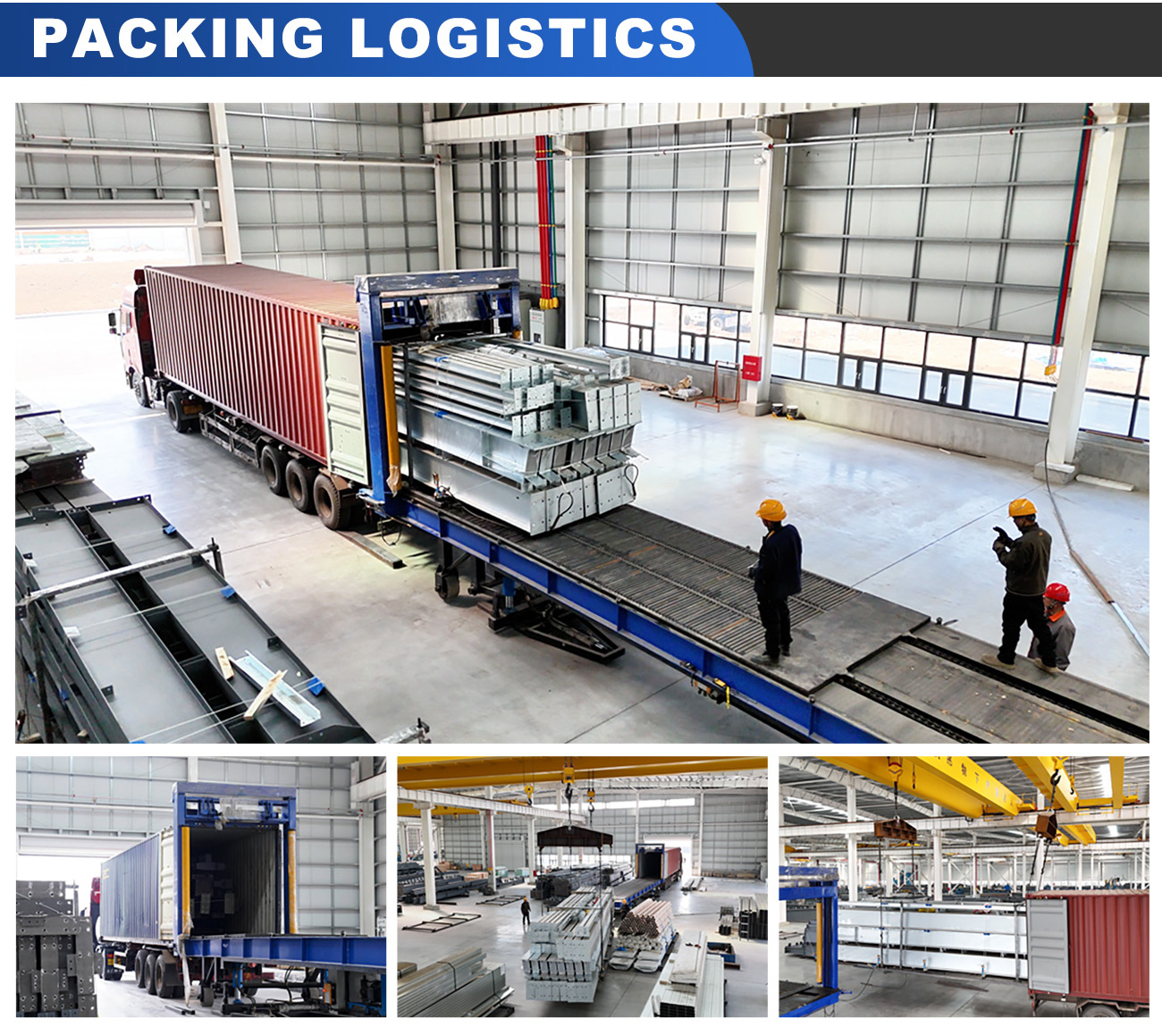 Heavy Duty Steel Building Warehouse For Industrial Storage And Distribution With Efficient Prefabricated Design