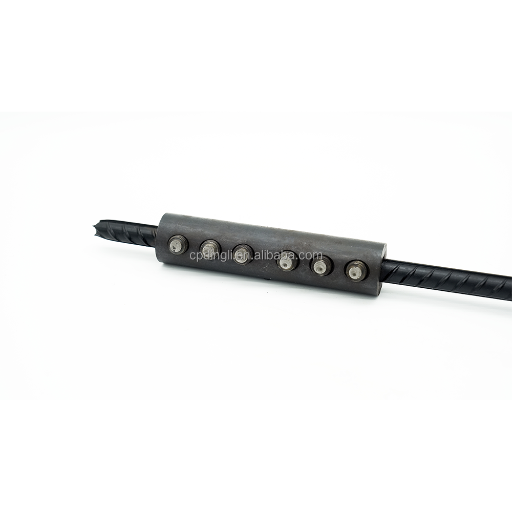 MBT Coupler Bolted Rebar Coupler 40Cr 10-40mm High Strength Easy Install Constructional Column Ring Beam Prefabricated