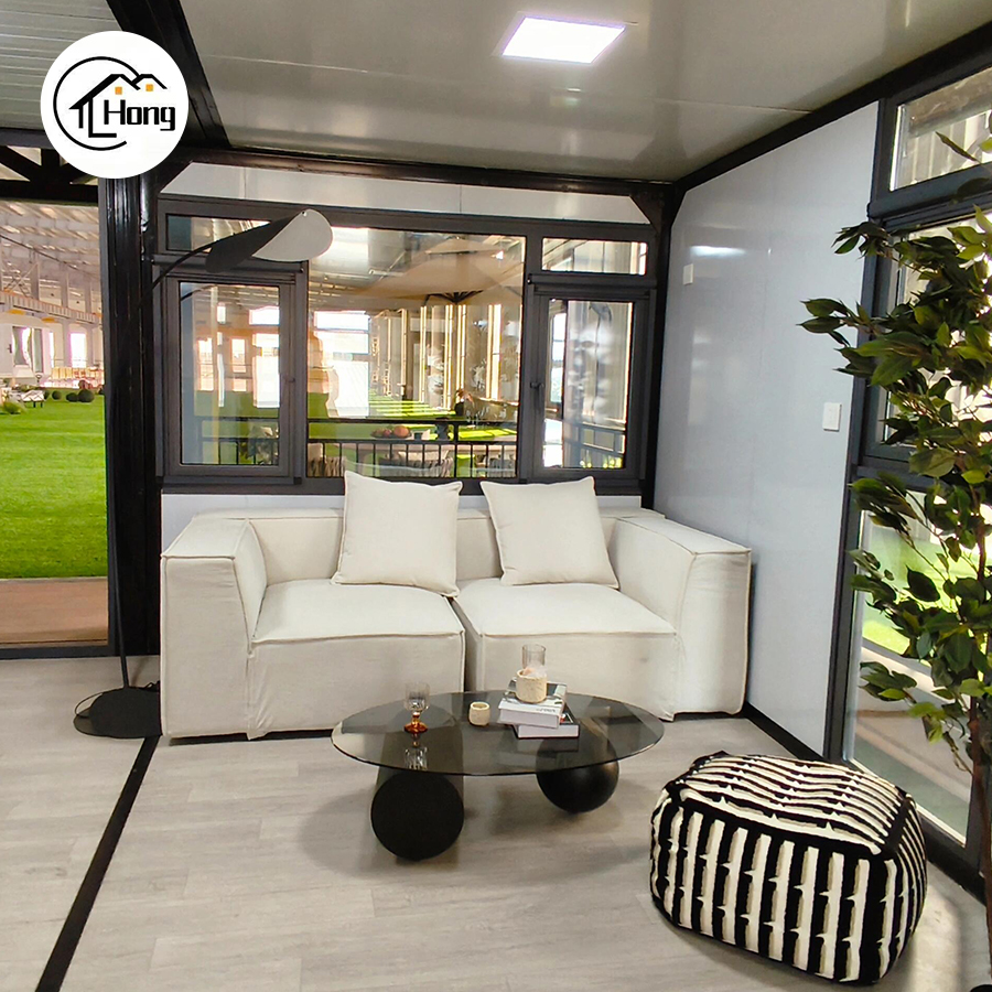 Custom Prefab 20Ft 40Ft Expandable Container Home Kitchen Prefabricated Light Steel Modular House Casa Modular