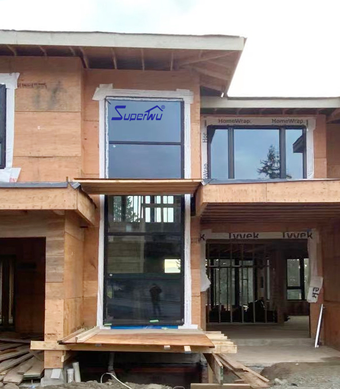 NOA NFRC AS2047 Aluminum Double Tempered Glazing Unitized Glass Curtain Wall System Waterproof Exterior Structural Window Wall