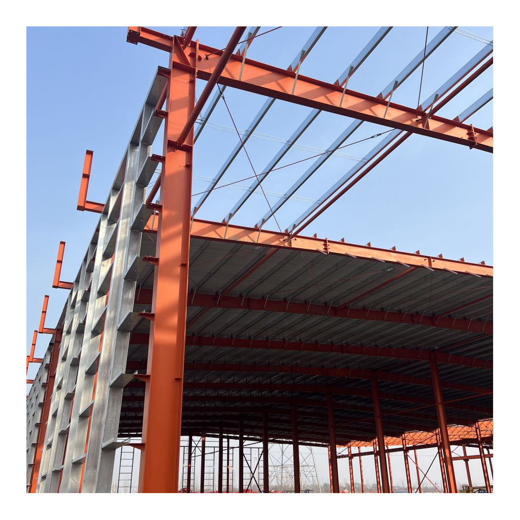 Light Weight Modular Prefabricated Steel Structure Warehouse Large Span Metal Frame Workshop Portal Steel Shed Construction