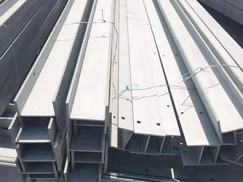 Manufacturer Customized Hot-Rolled H-Section Stainless Steel ASTM Standard Construction Factory Beams Welding Processing Service
