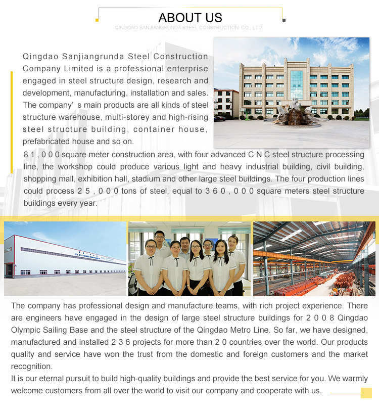 Modular Prefabricated Industrial Steel Structure High Rise Building