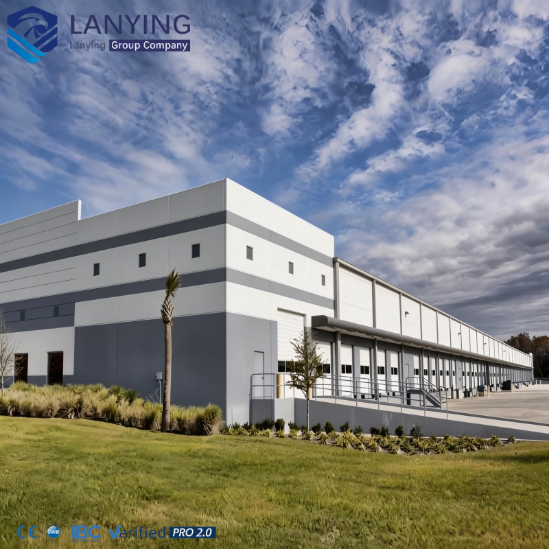 Industrial Steel Building Large Span Prefabricated Factory Metal Construction Heavy Duty Manufacturing Plant