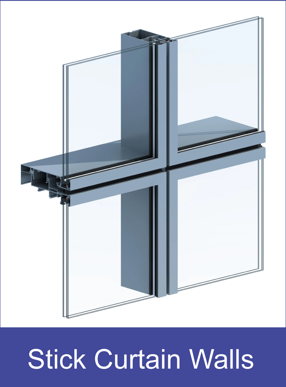 Curtain Wall Profile Detail 2