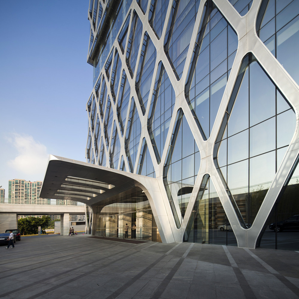 China Customized Unitized Aluminium Glass System Bespoke Curtain Wall Facade Australia UAE Dubai USA New Zealand Modern Stone