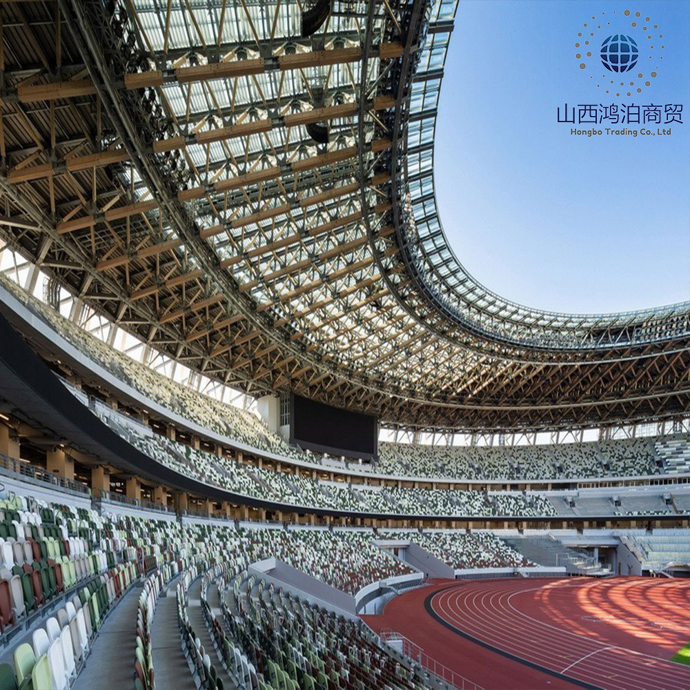Fast Build Prefabricated Light Steel Structure Steel Space Frame Roof Indoor Basketball Tennis Sports Stadium Hall Building